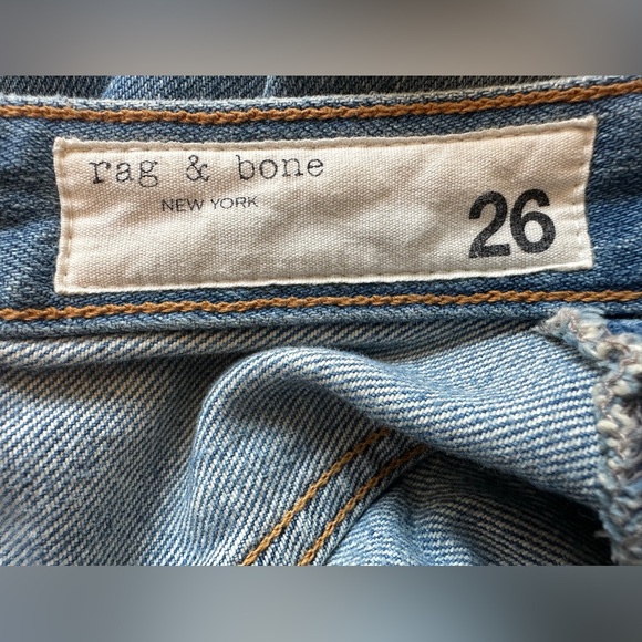 Rag & Bone Maya High Rise Ankle Straight Leg Jeans Size: 26. Excellent condition - Picture 7 of 16